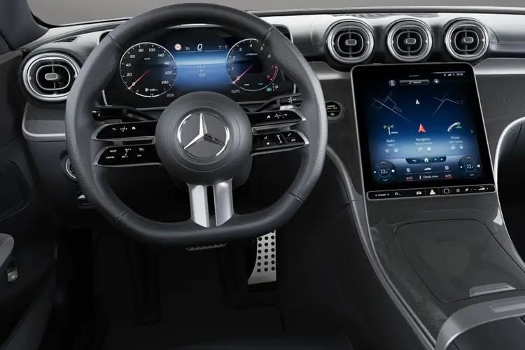 mercedes-benz c class estate c300e urban edition 5dr 9g-tronic inside view