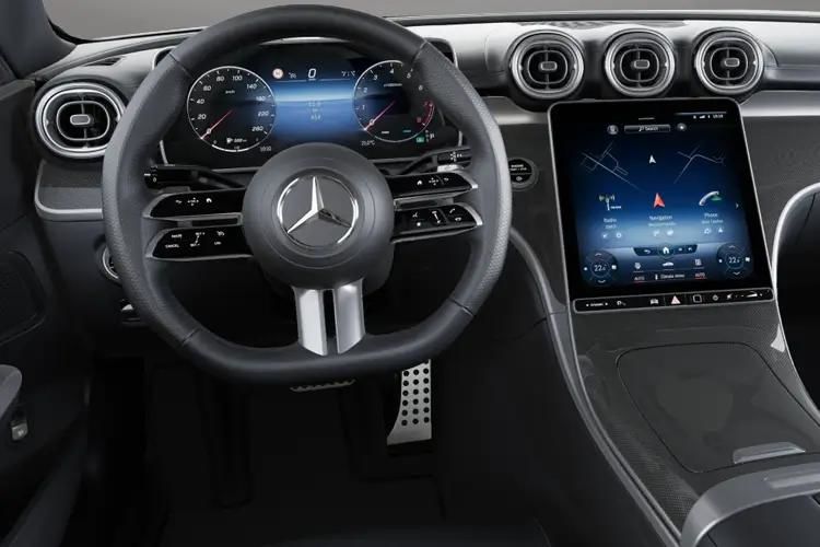 mercedes-benz c class saloon c300d amg line premium plus 4dr 9g-tronic inside view