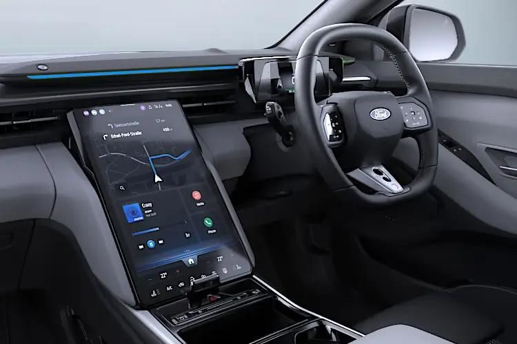 ford capri 210kw premium 77kwh 5dr auto inside view