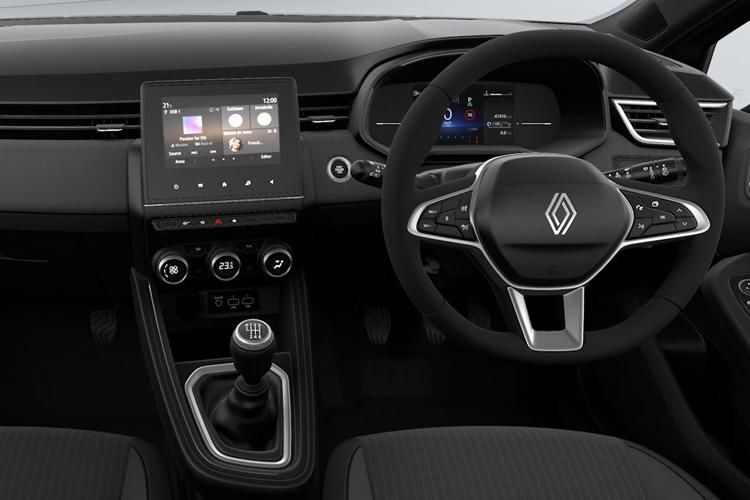 renault clio hatchback 1.6 e-tech full hybrid 145 techno 5dr auto inside view