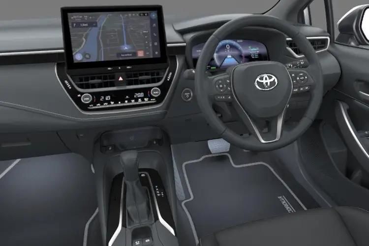 toyota corolla hatchback 1.8 hybrid icon 5dr cvt inside view
