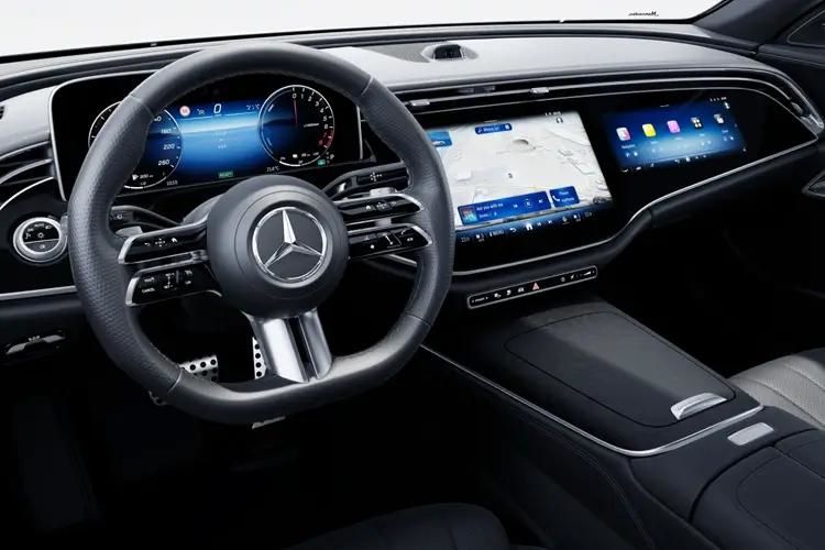 mercedes-benz e class estate e200 amg line premium 5dr 9g-tronic [pan roof] inside view