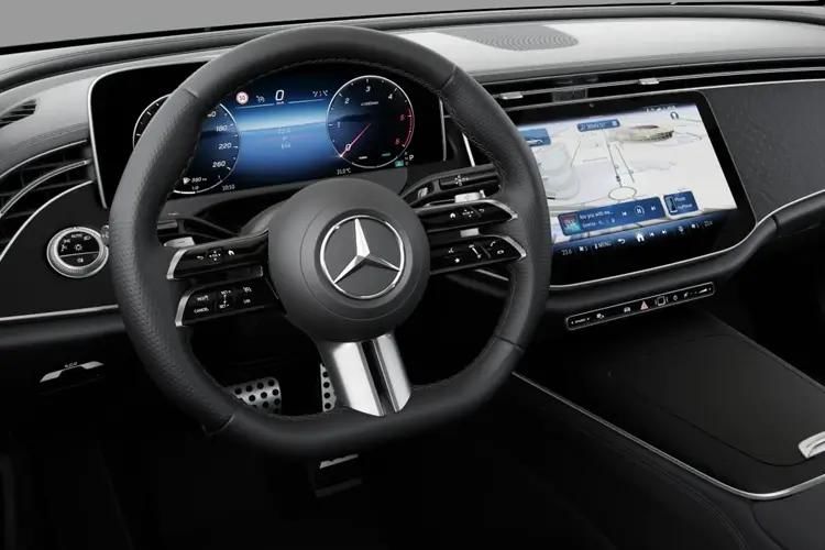 mercedes-benz e class saloon e200 amg line 4dr 9g-tronic inside view