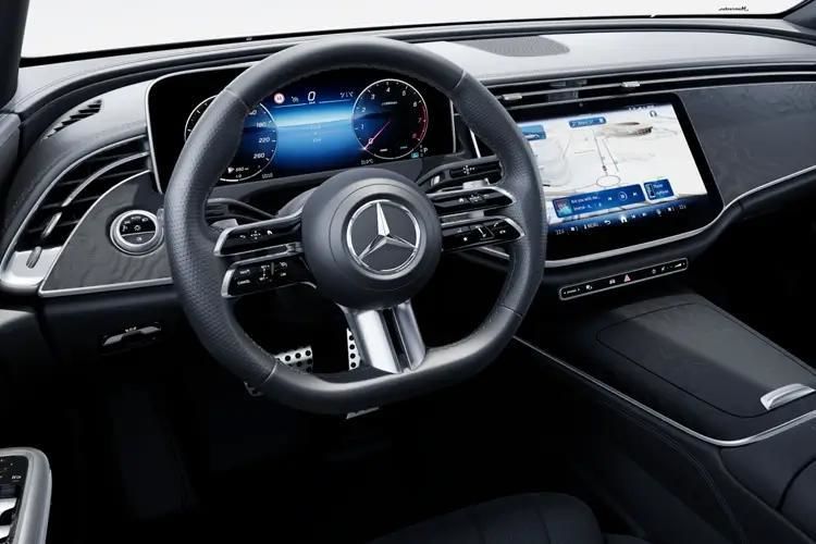 mercedes-benz e class saloon e300e amg line premium plus 4dr 9g-tronic inside view