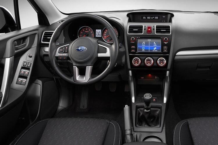 subaru forester estate 2.0i e-boxer touring 5dr lineartronic inside view
