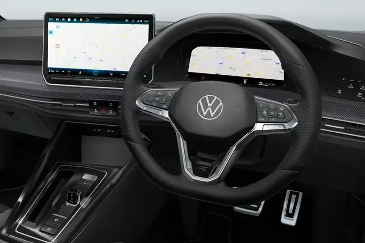 volkswagen golf hatchback 1.5 etsi 150 black edition 5dr dsg inside view