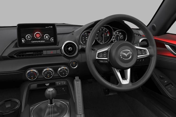 mazda mx-5 1.5 [132] exclusive-line 2dr inside view