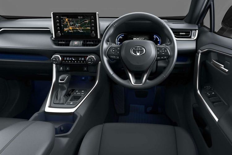 toyota rav4 2.5 phev gr sport 5dr cvt [bi-tone] inside view