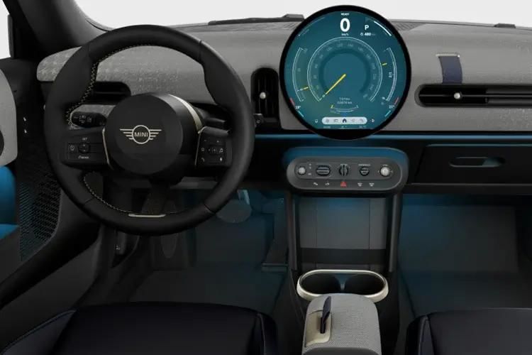 mini cooper hatchback 135kw e exclusive [level 1] 41kwh 3dr auto inside view