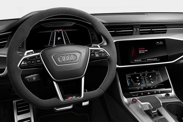 audi rs6 estate rs 6 tfsi qtro performance 5dr tiptronic tech pro inside view