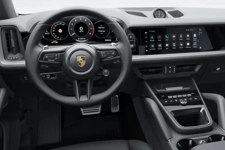 porsche cayenne coupe turbo e-hybrid 5dr tiptronic s [gt package] inside view