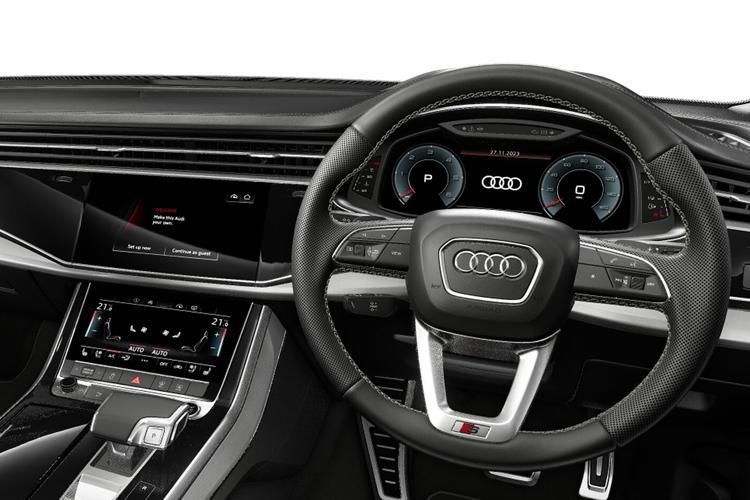 audi q7 55 tfsi quattro launch edition 5dr tiptronic inside view