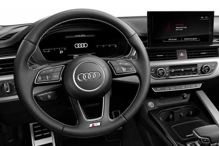 audi a5 coupe 35 tfsi black edition 2dr s tronic inside view