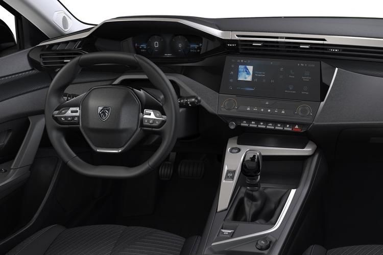 peugeot 308 hatchback 1.6 plug-in hybrid 195 allure 5dr e-dsc7 inside view
