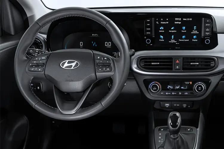 hyundai i10 hatchback 1.0 advance 5dr auto inside view
