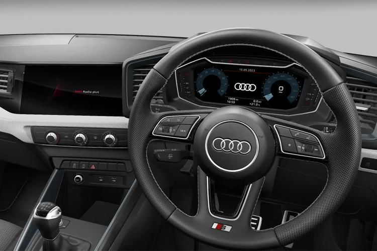 audi a1 hatchback 25 tfsi s line 5dr s tronic inside view