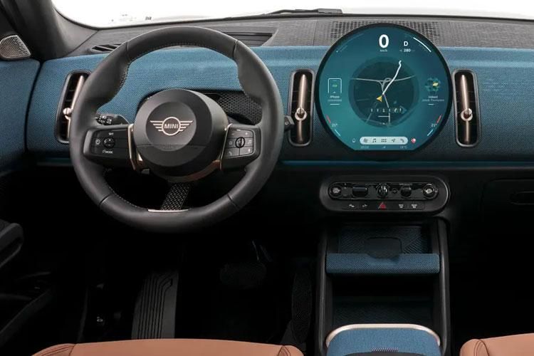 mini countryman hatchback 150kw e exclusive 66kwh 5dr auto inside view