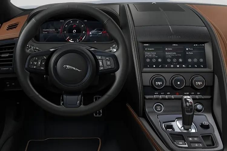 jaguar f-type coupe 5.0 p450 supercharged v8 75 plus 2dr auto inside view