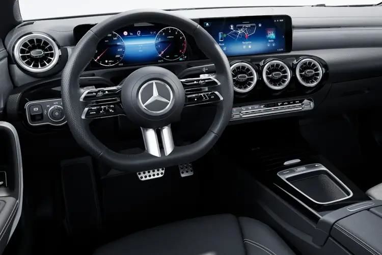 mercedes-benz cla coupe cla 180 amg line premium plus 4dr tip auto inside view