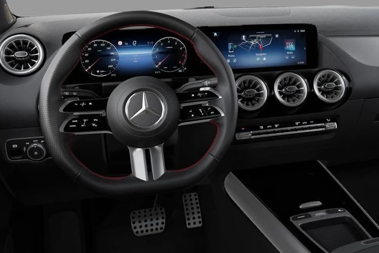 mercedes-benz gla hatchback gla 180 sport edition 5dr auto inside view