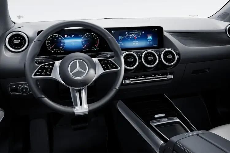 mercedes-benz gla hatchback gla 200d amg line premium plus 5dr auto inside view