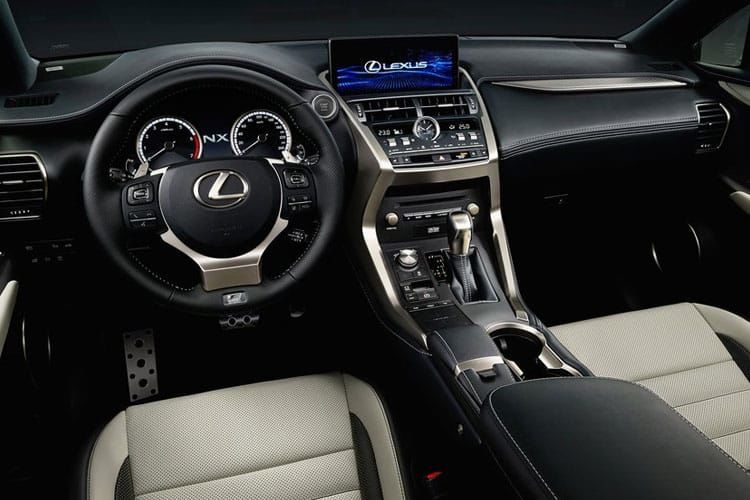 lexus nx estate 350h 2.5 premium 5dr e-cvt 2wd inside view