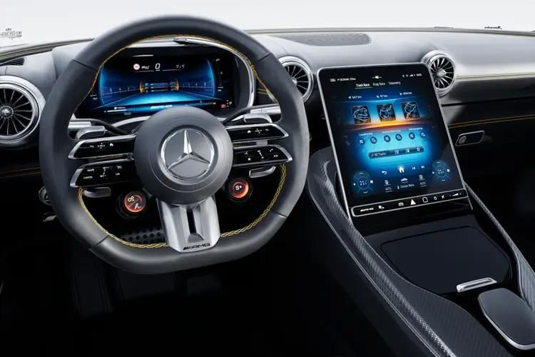 mercedes-benz amg gt coupe gt 63 4matic+ launch edition 2dr auto inside view