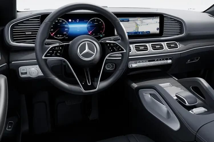 mercedes-benz gle coupe gle 400e 4matic amg line premium + 5dr 9g-tronic inside view