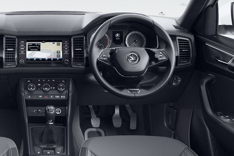 skoda kodiaq estate 1.5 tsi iv 204 se 5dr dsg inside view