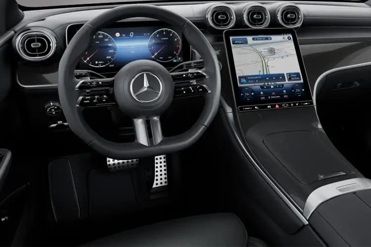 mercedes-benz glc coupe glc 220d 4matic amg line 5dr 9g-tronic inside view