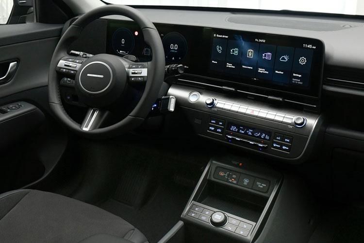 hyundai kona hatchback 1.0t 100 n line 5dr inside view