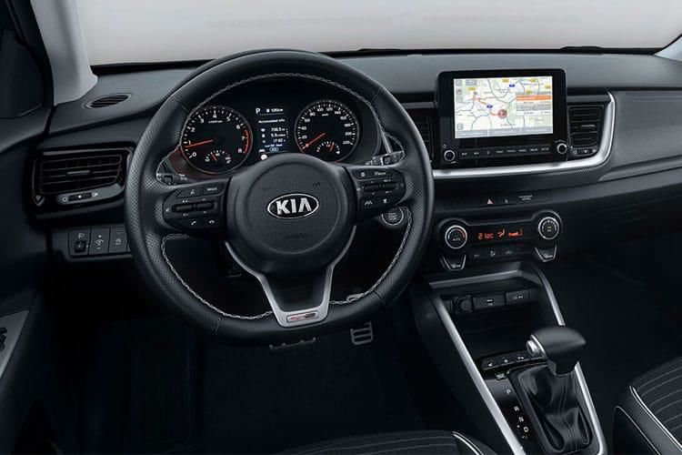 kia stonic 1.0t gdi 48v shadow 5dr dct inside view