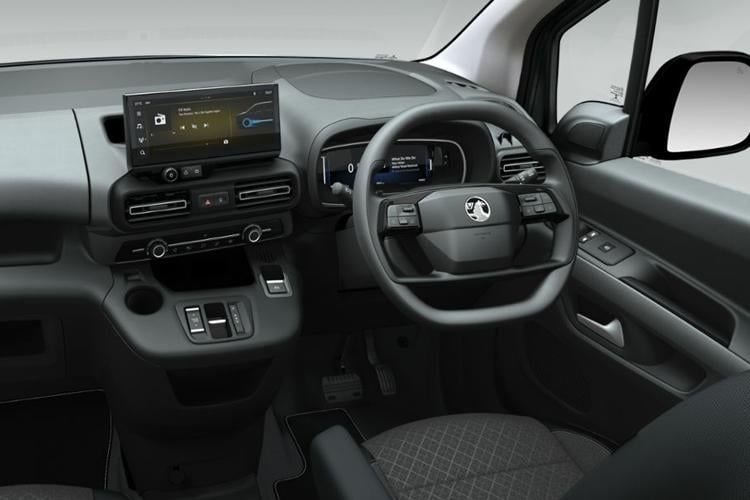 vauxhall combo life mpv 1.5 turbo d design 5dr [wav] inside view