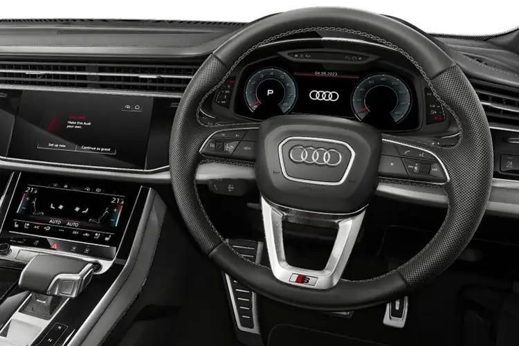 audi q8 55 tfsi e quattro black ed 5dr tiptronic [tech] inside view