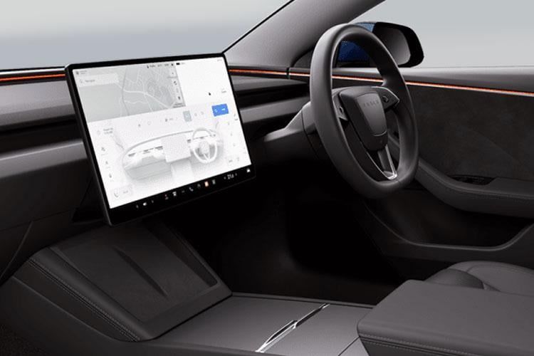 tesla model 3 saloon rwd 4dr auto inside view