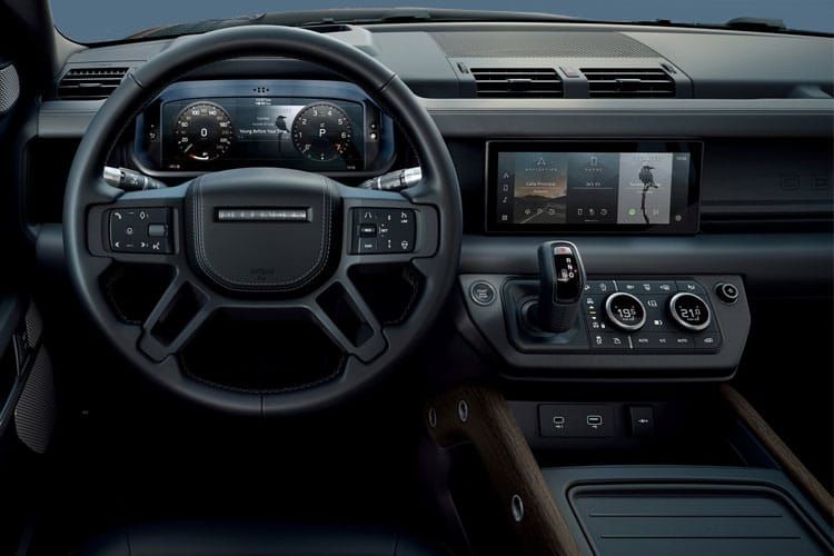 land rover defender 3.0 d250 x-dynamic hse 90 3dr auto inside view