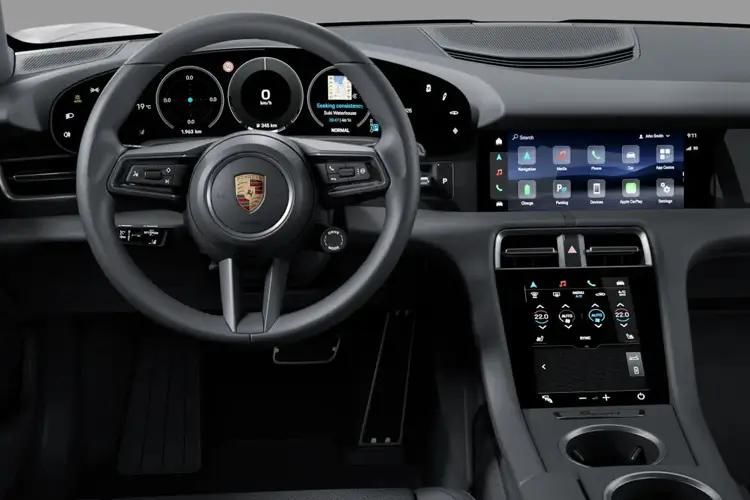 porsche taycan estate 700kw turbo s 105kwh 5dr auto [5 seat] inside view