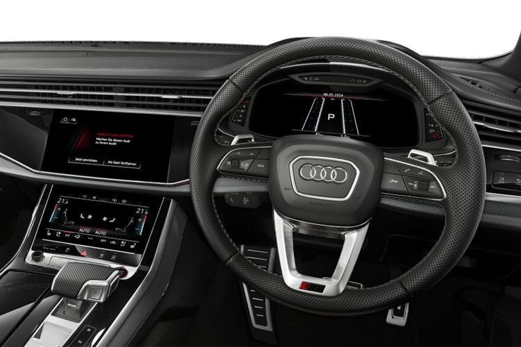 audi rs q8 tfsi 640 qtro perform carb vorsprung 5dr tiptronic inside view