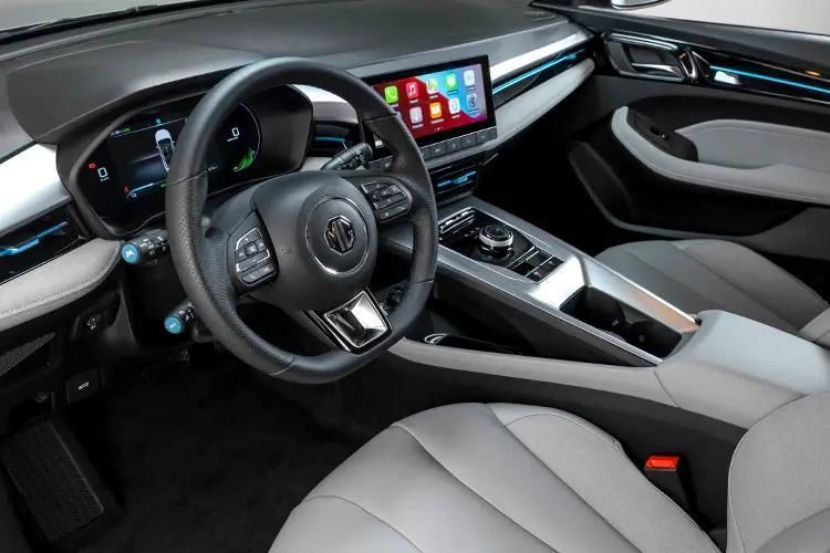 mg motor uk mg5 estate 115kw trophy ev long range 61kwh 5dr auto inside view