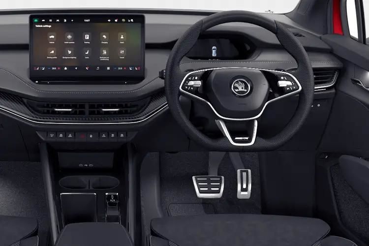 skoda enyaq 132kw 60 62kwh 5dr auto [suite] inside view