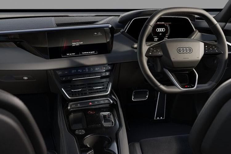 audi e-tron gt saloon 435kw 105kwh s 4dr auto inside view