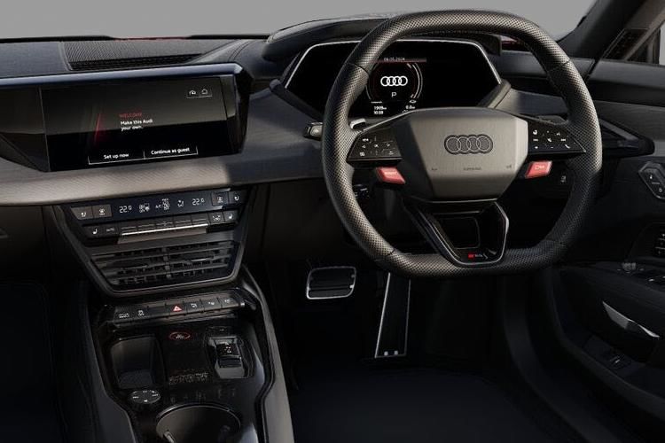audi rs e-tron gt saloon 550kw 105kwh performance 4dr auto inside view