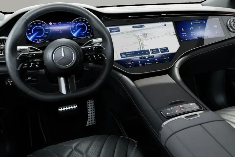 mercedes-benz eqs eqs 580 4m 400kw amg line premium+ 118kwh 5dr auto inside view