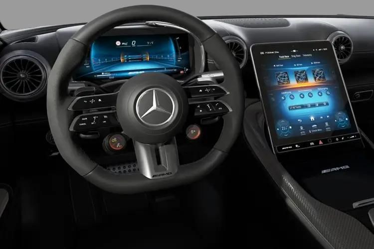 mercedes-benz eqs saloon eqs 350 215kw amg line premium 96kwh 4dr auto inside view