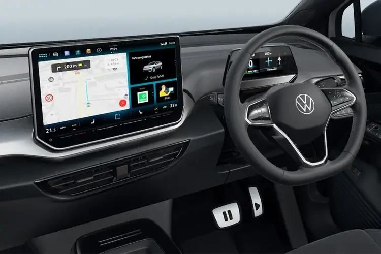 volkswagen id.5 125kw match pure 52kwh 5dr auto inside view