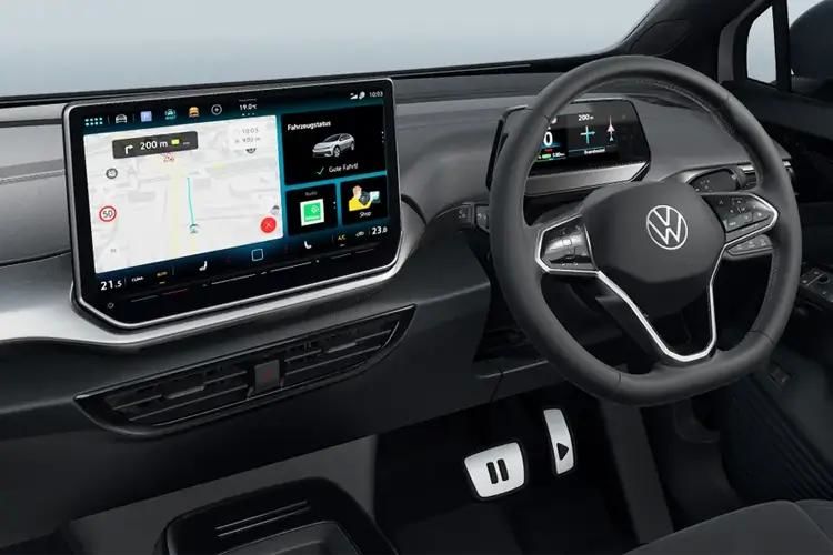 volkswagen id.5 150kw style pro performance 77kwh 5dr auto inside view
