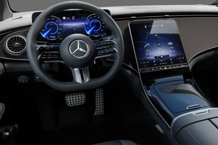 mercedes-benz eqe 350+ 215kw amg line edition 96kwh 5dr auto inside view