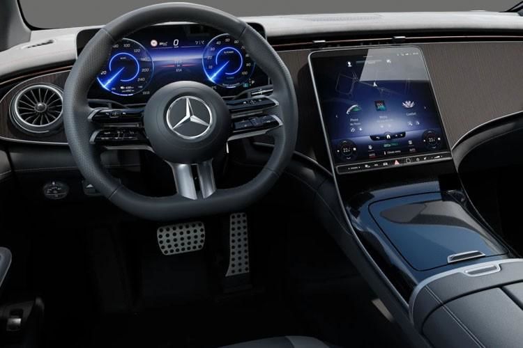 mercedes-benz eqe eqe 500 4matic 300kw business class 91kwh 5dr auto inside view