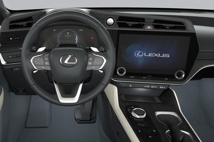 lexus rz 300e 150kw premium 71 kwh 5dr auto inside view
