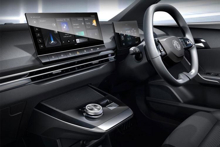 mg motor uk mg4 hatchback 125kw se [nav] ev 49kwh 5dr auto inside view